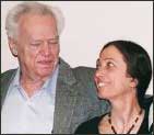 Dr. Upledger, Father of Craniosacral Therapy shown with Elizabeth Pasquale